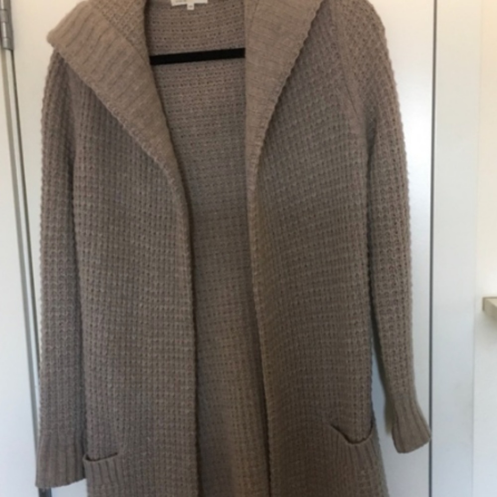 Vince Hooded Cashmere Sweater sz. XS